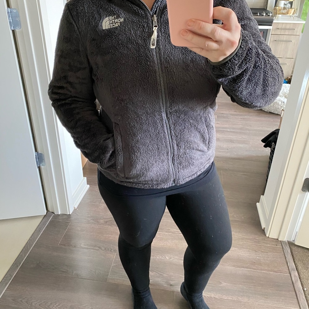 The North Face gray fleece - Women’s Medium